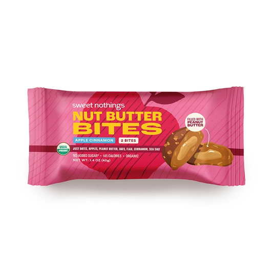 Sweet Nothings Apple Cinnamon Nut Butter Bite, Single Pack