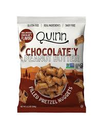 Quinn Chocolate'y Peanut Filled Pretzel Nuggets 6.5oz