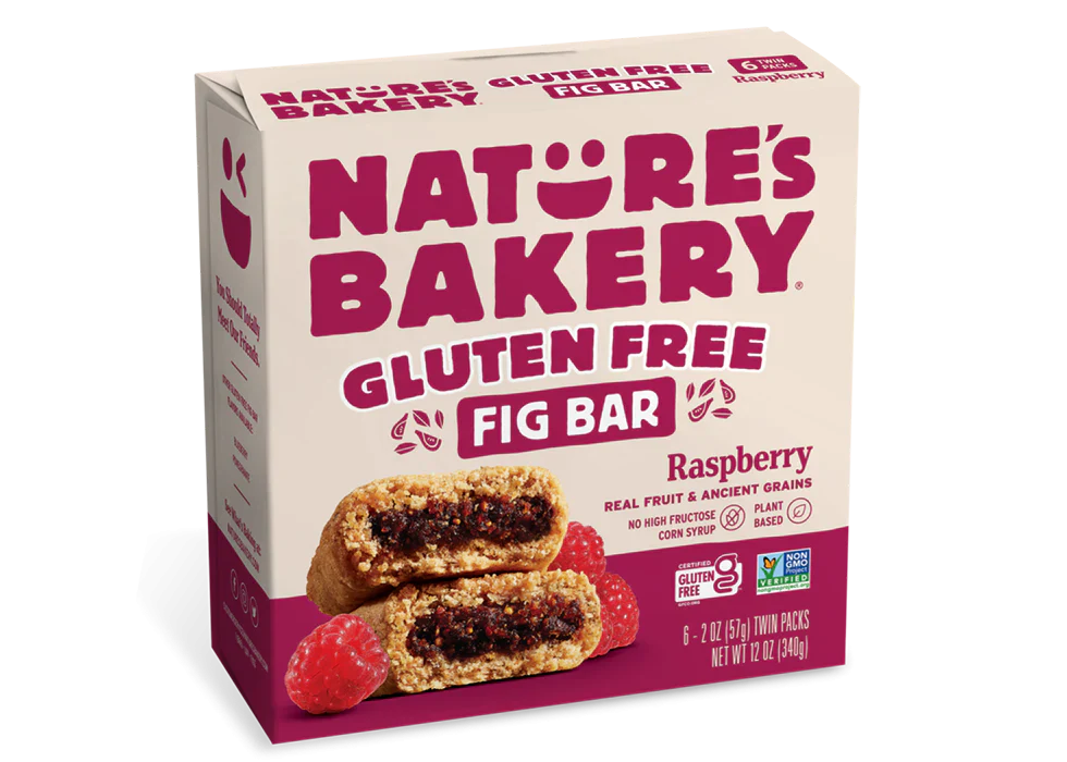 Nature's Bakery Gluten Free Raspberry Fig Bars 6ct