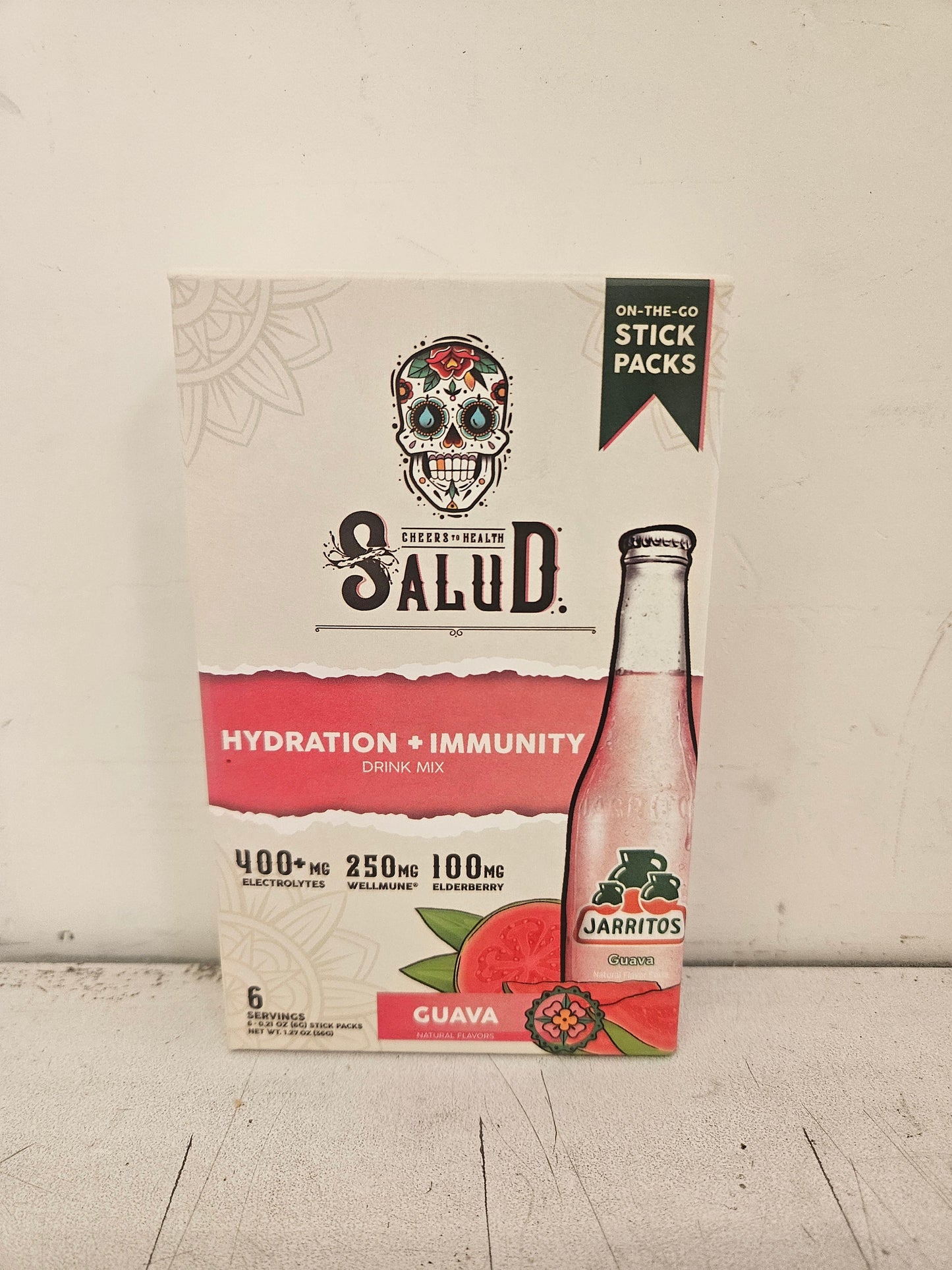 Salud Hydration and Immunity Guava 6-.21 oz sticks
