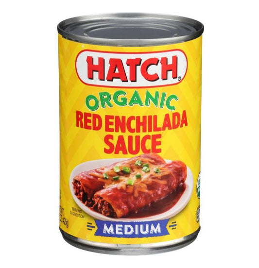 Hatch Organic Red Enchilada Medium Sauce 15 oz