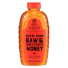 Nature Nate's 100% Pure Raw Unfiltered Honey – 16oz