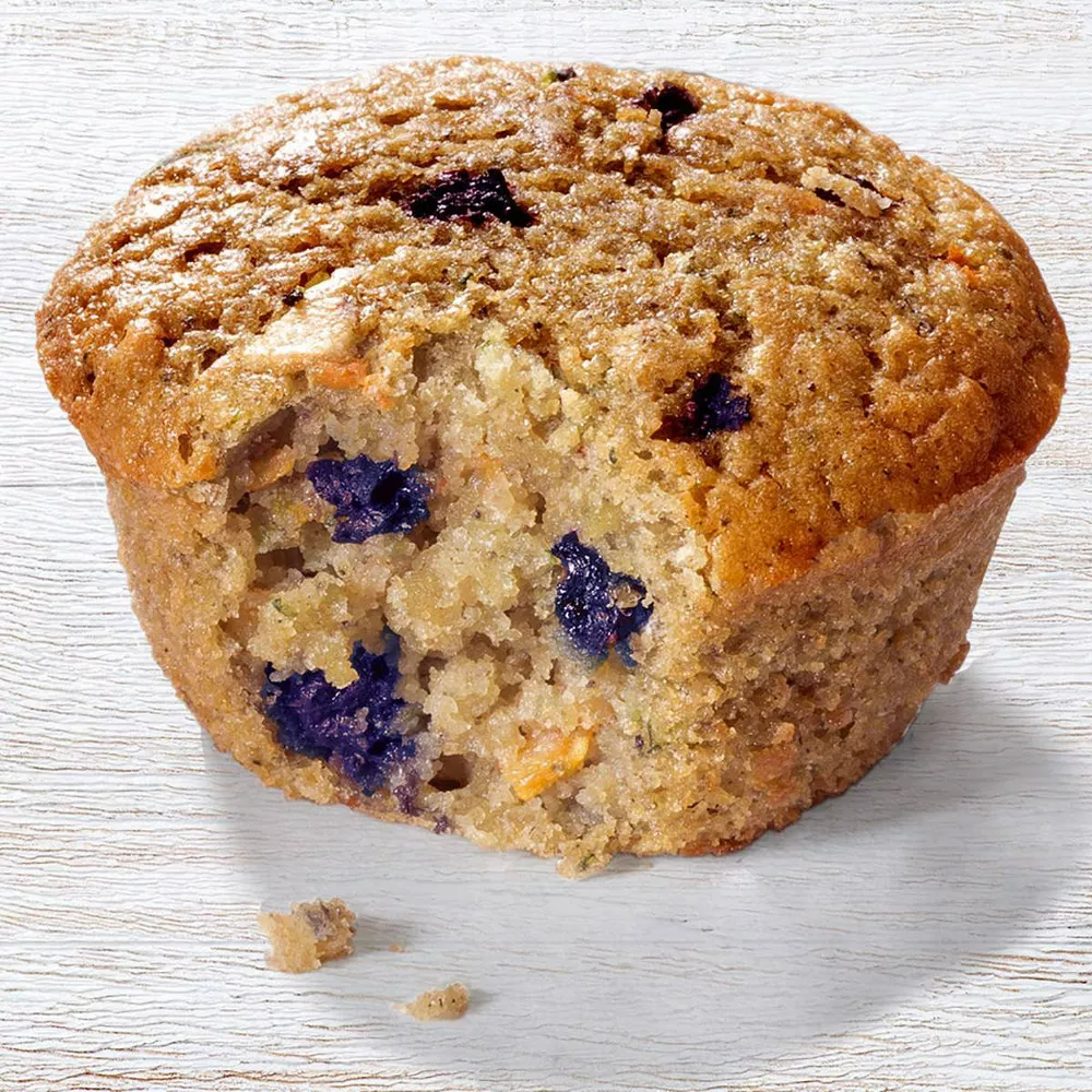 Veggies Made Great - Garden Lites Gluten Free  Frozen Blueberry Oat Muffins - 12oz/6ct