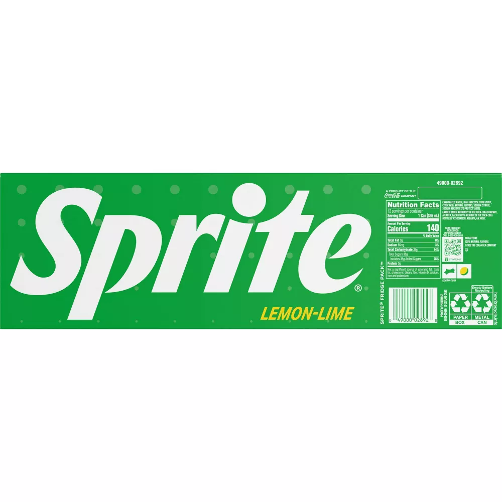 Sprite - 12pk/12 fl oz Cans