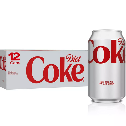 Diet Coke - 12pk/12 fl oz Cans