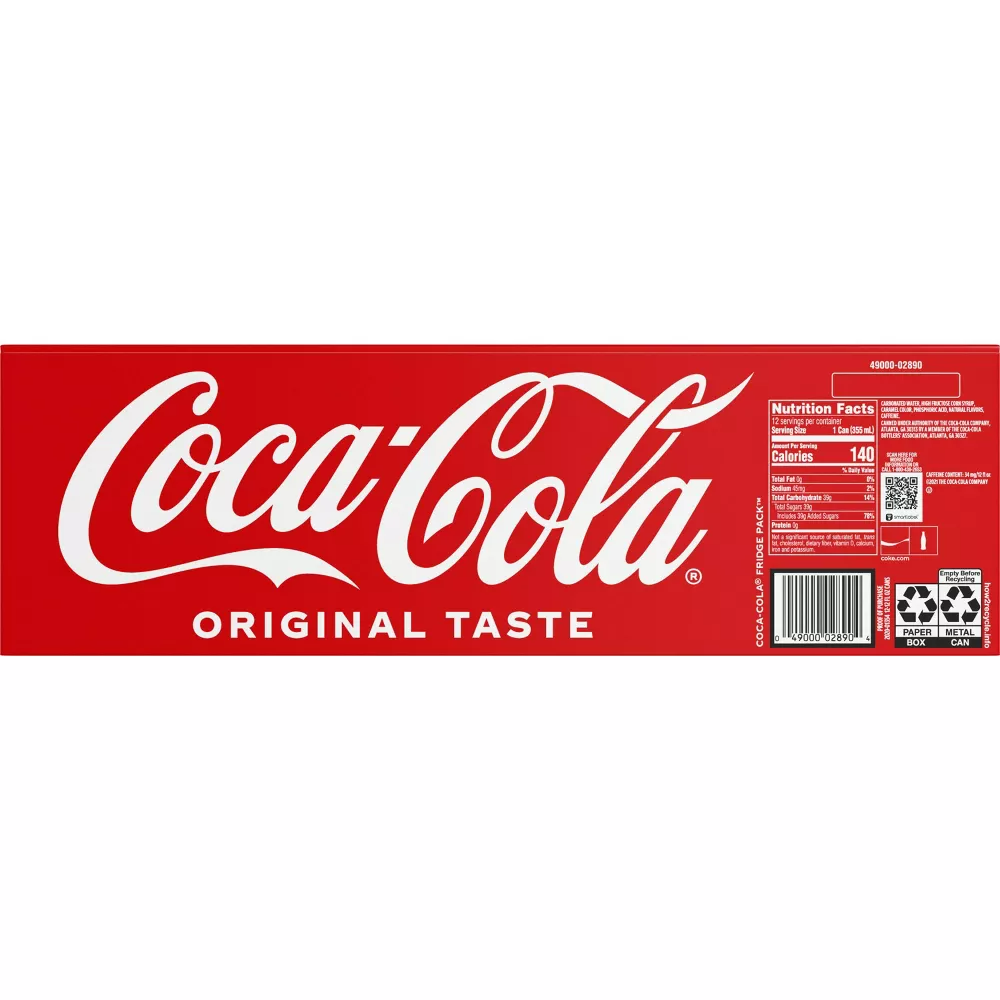 Coca-Cola - 12pk/12 fl oz Cans