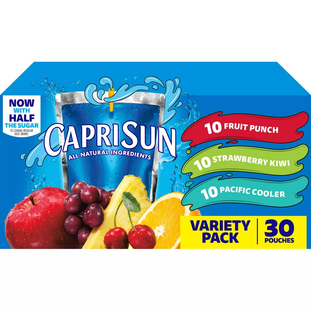 Capri Sun Variety Pack - 30pk/6 fl oz Pouches