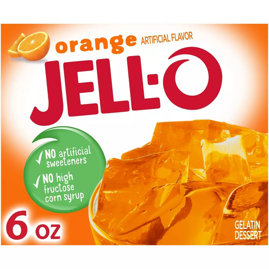 JELL-O Orange Gelatin - 6oz