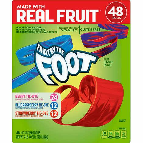 Fruit By The Foot, Variety, 0.75 oz, 48-count