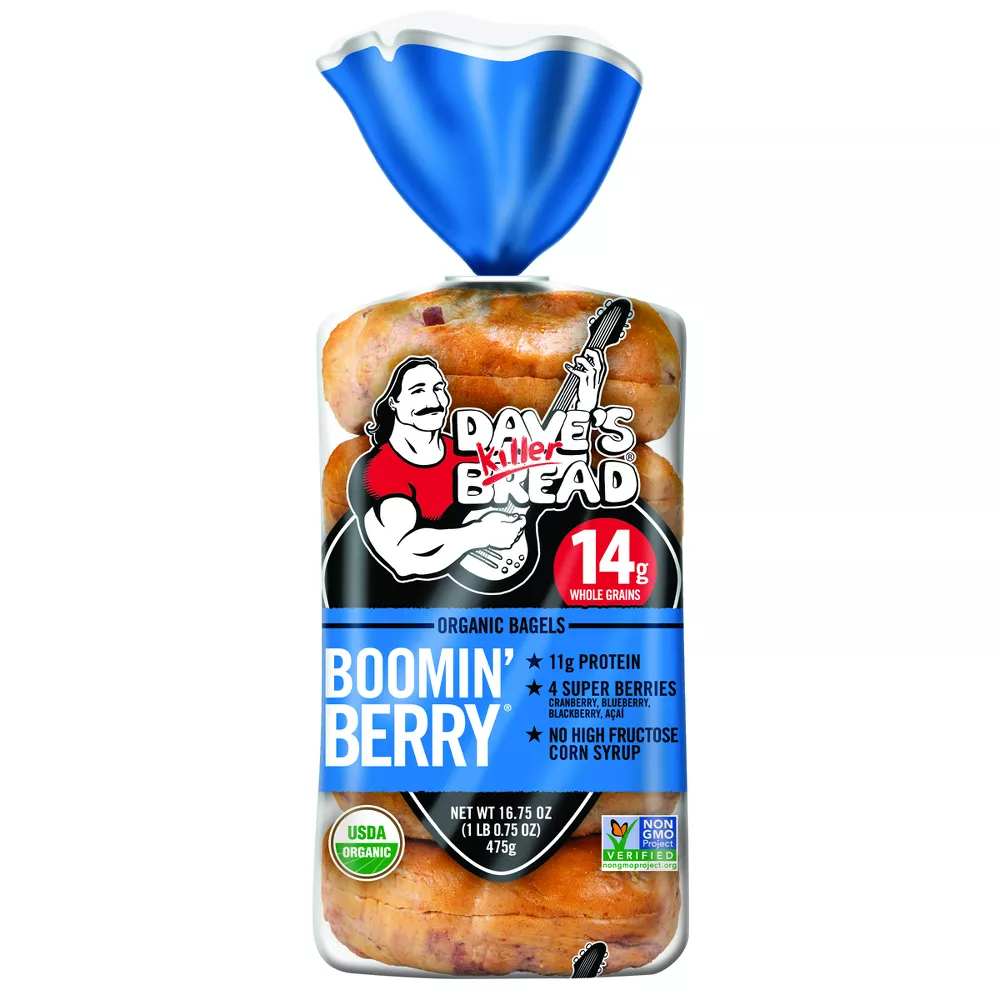 Dave's Killer Bread Organic Boomin Berry Bagels - 16.75oz/5ct