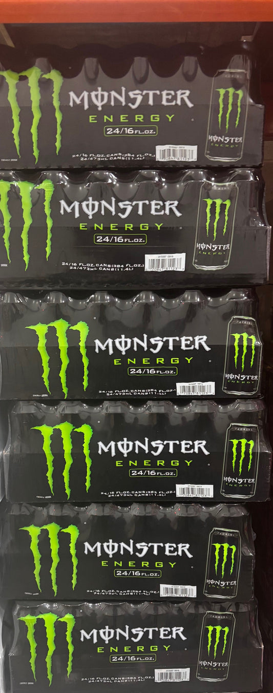 Monster Energy Drink Original 24 ct, 16 oz