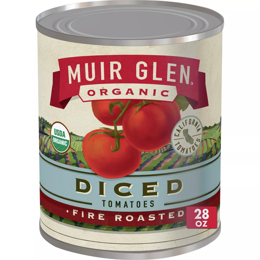 Muir Glen Organic Fire Roasted Diced - 28oz