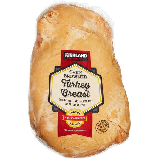Kirkland Signature Antibiotic Free Oven Browned Turkey Breast ($4.99 / lb)