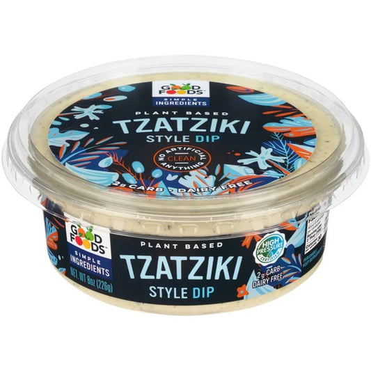 Good Foods Plant Based Tzatziki Style Dip 8 oz