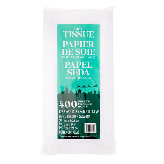 White Tissue Paper, 400 Sheets