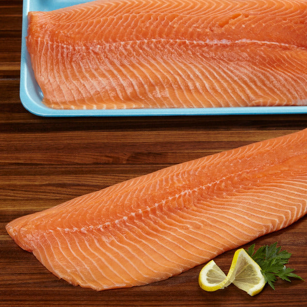 Kirkland Signature Fresh Farmed Atlantic Salmon Fillet ($12.99 / lb)
