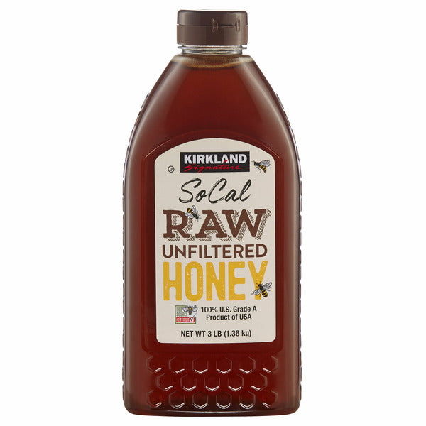 Kirkland Signature SoCal Raw Unfiltered Honey, 3 lbs