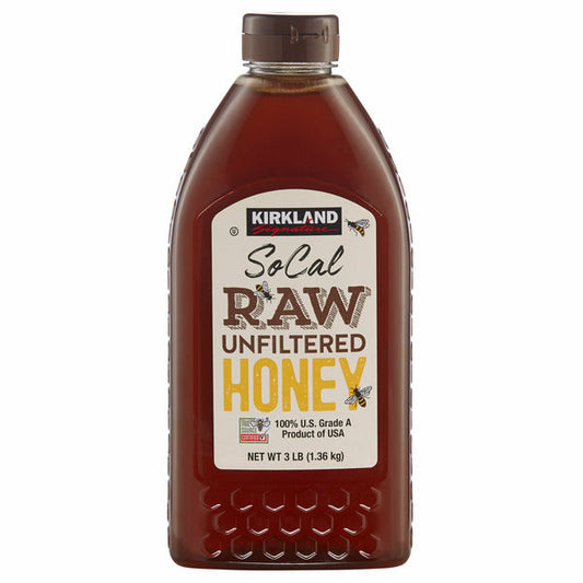Kirkland Signature SoCal Raw Unfiltered Honey, 3 lbs