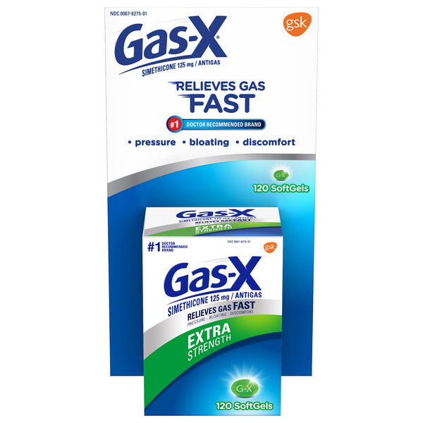 Gas-X Extra Strength, 120 Softgels