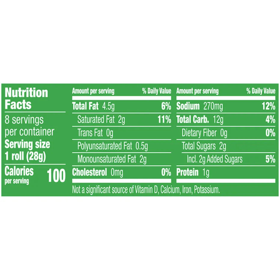 Immaculate Baking Organic Crescent Rolls, Refrigerated Dough, 8 Crescents, 8 oz.