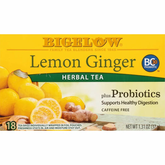 Bigelow Tea, Lemon Ginger, 18 Bags