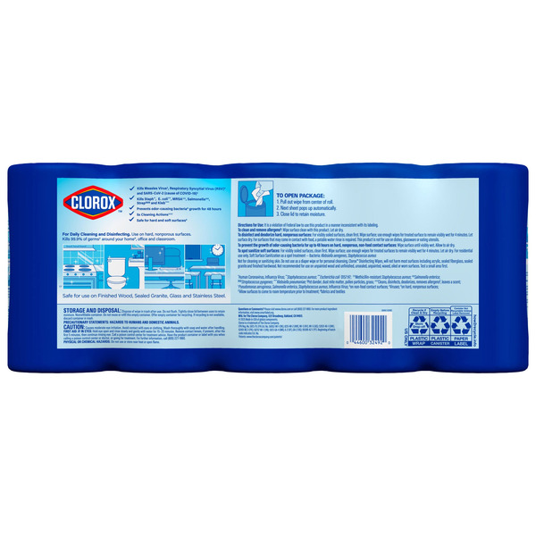 Clorox Disinfecting Wipes, Variety Pack, 85-count, 5-pack