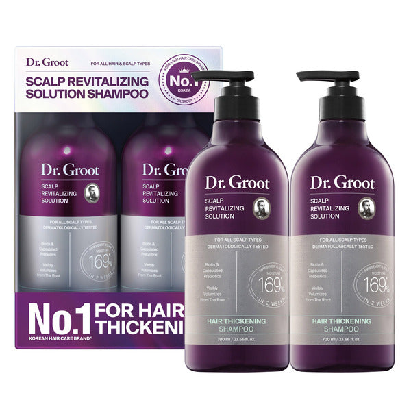Dr. Groot Scalp Revitalizing Shampoo, 23.6 fl oz, 2-pack