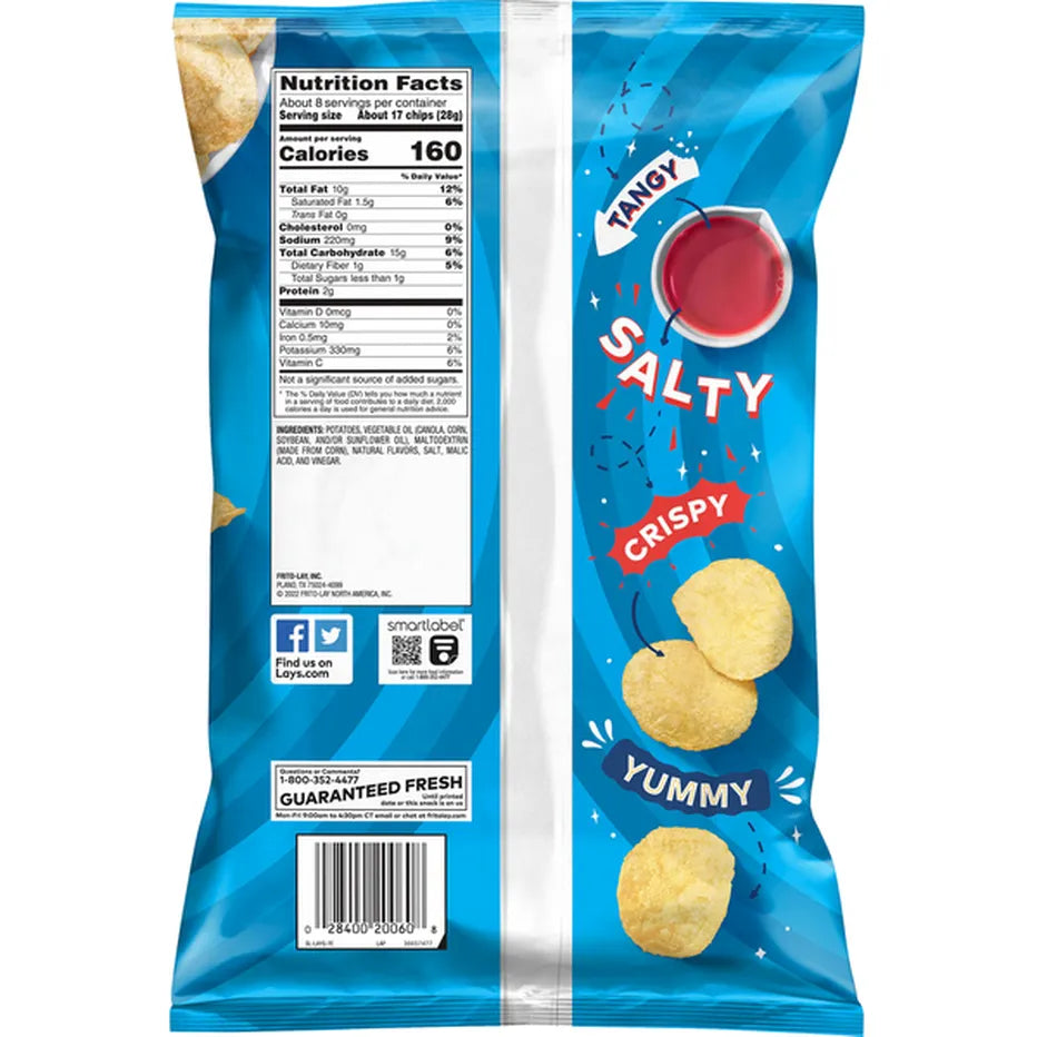 Lay's Salt & Vinegar 7.75oz