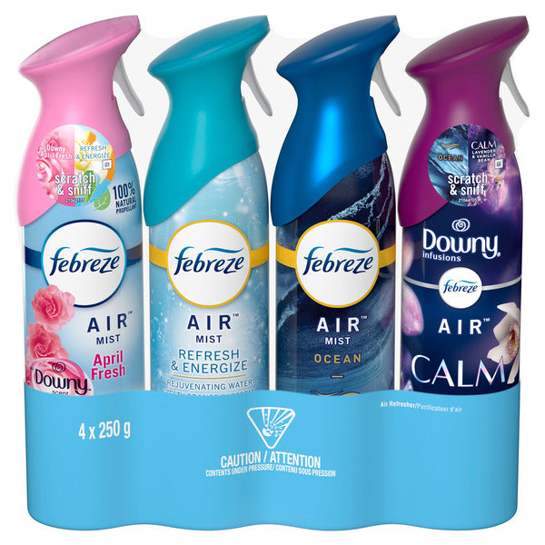 Febreze Air Refresher, Variety Pack, 8.8 oz, 4-count, Assorted Scents – image 2