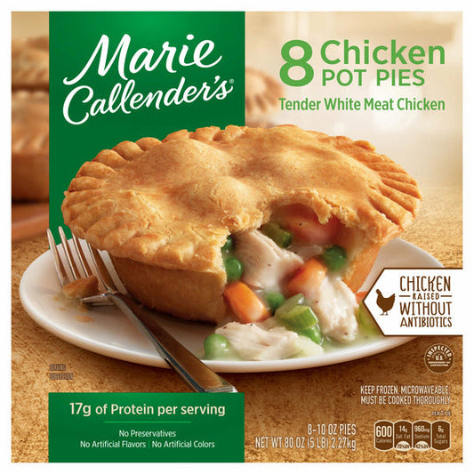 Marie Callender's, Chicken Pot Pies, 10 oz, 8-count