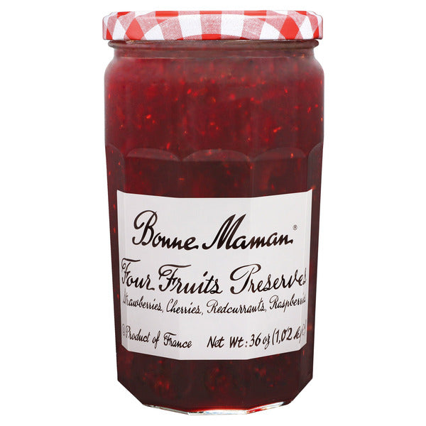 Bonne Maman Four Fruits Preserves, 36 oz