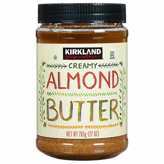 Kirkland Signature Creamy Almond Butter, 27 oz