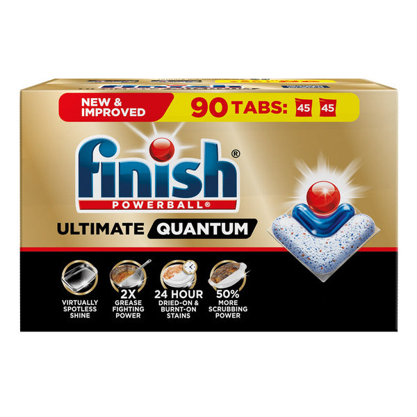 Finish Powerball Ultimate Quantum Dish Detergent Tabs, 90-count