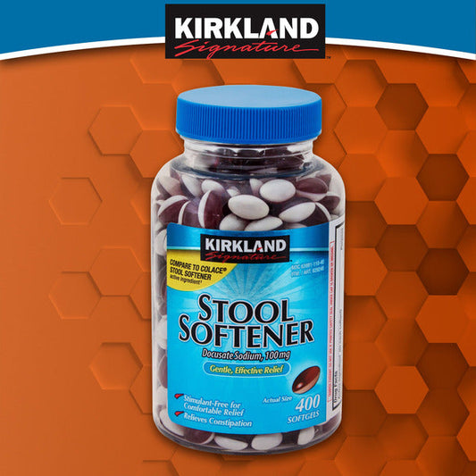 Kirkland Signature Stool Softener, 100 mg, 400 Softgels