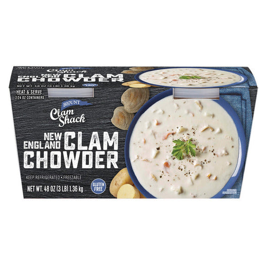 Blount Clam Shack New England Clam Chowder, 24 oz, 2-count