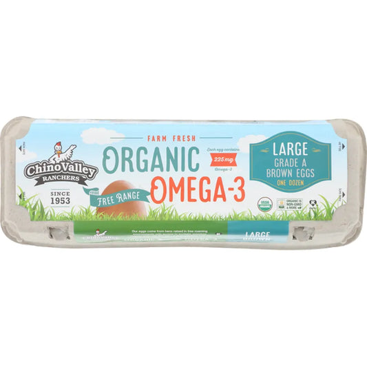 Chino Valley Omega 3 Large Brown Eggs, 1 Dozen