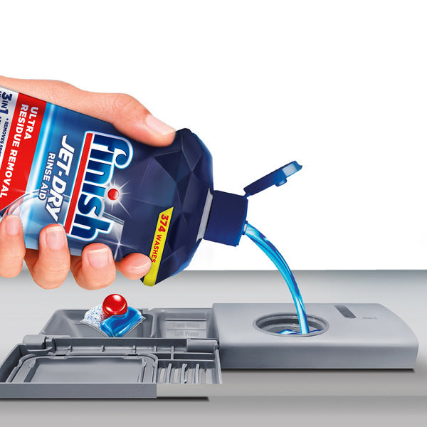 Finish Jet-Dry Ultra Dishwasher Rinse Aid, 38 fl oz