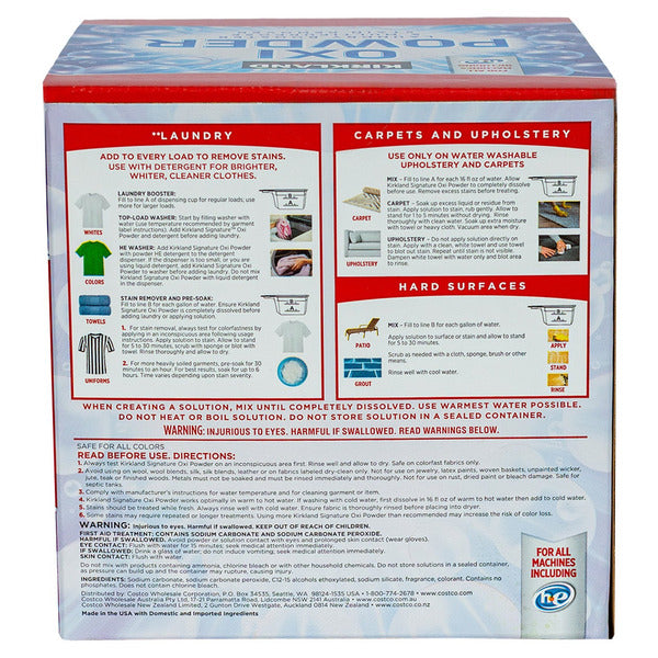 Kirkland Signature Oxi Powder, 328 Loads, 11 lbs