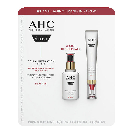 AHC Pro Shot Colla-Juvenation Serum + Eye Cream