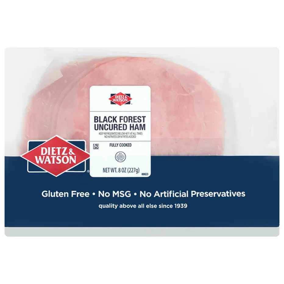 Dietz & Watson Black Forest Uncured Ham 8oz