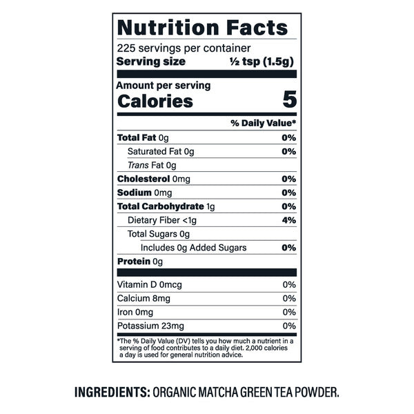 Kirkland Signature Organic Matcha Green Tea Powder, 12 oz
