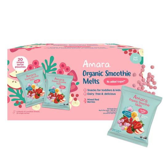 Amara Organic Smoothie Melts, .2 oz Bags, 20-count