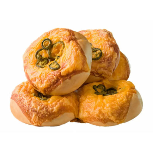 O'Briens Bakery Jalapeño and Cheese Bagels half dozen