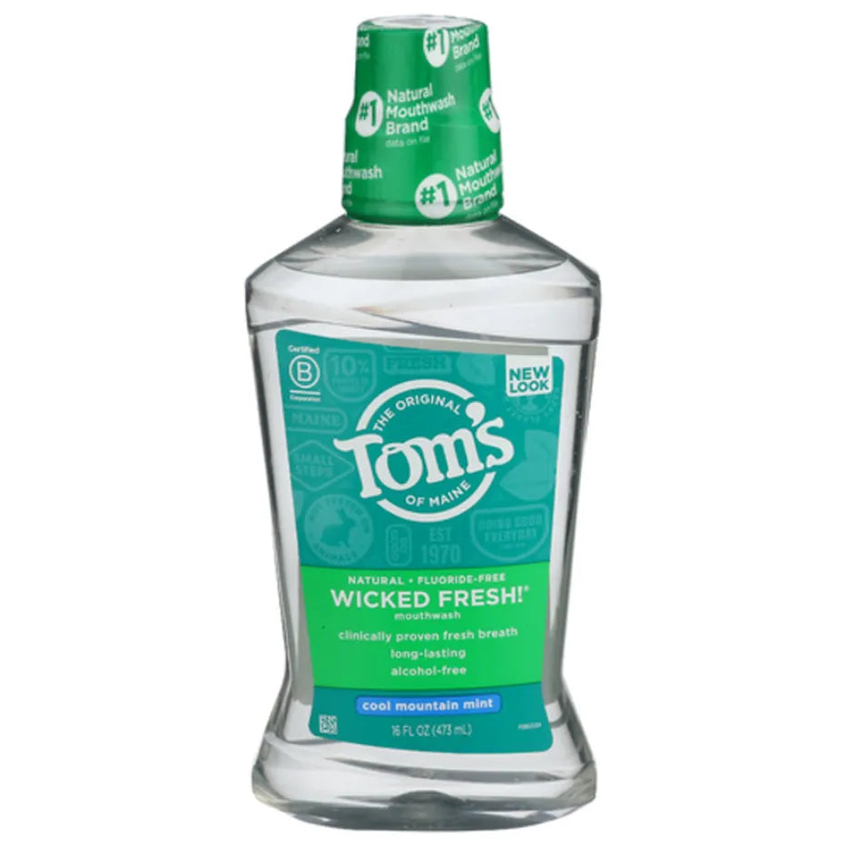 Tom's Of Maine Mint Wicked Fresh Mouthwash