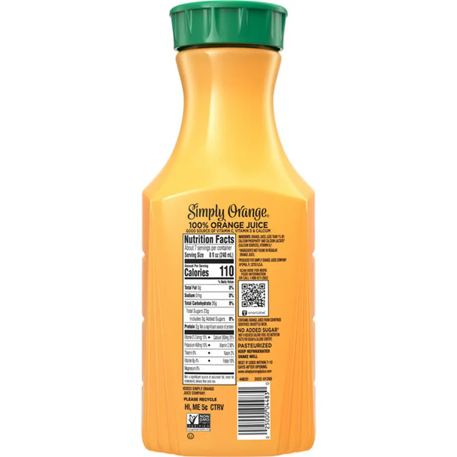 Simply Orange Juice Med Pulp Vit D