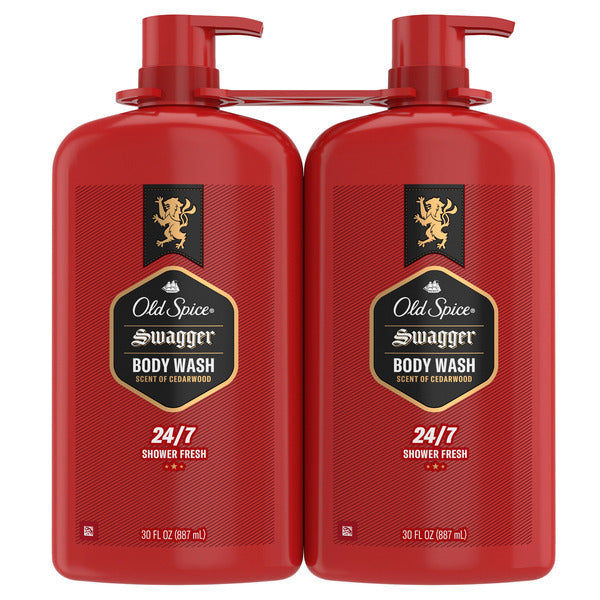 Old Spice Swagger Body Wash, 30 fl oz, 2 Count