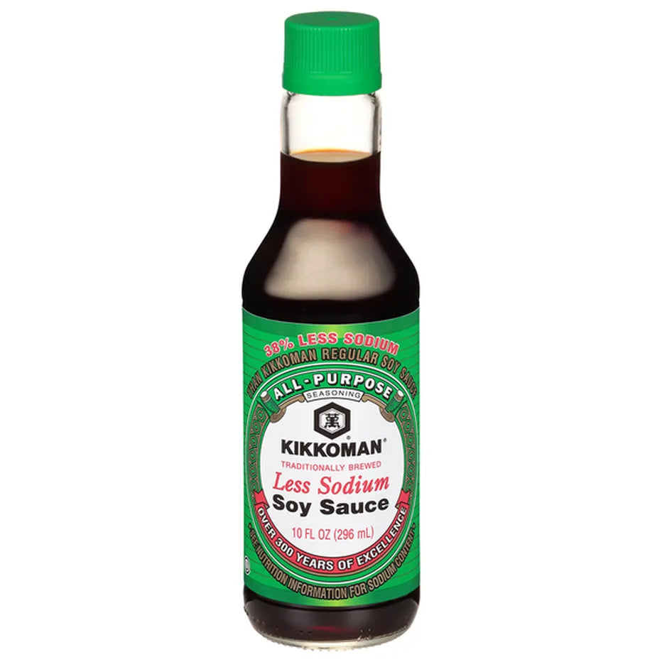 Kikkoman Less Sodium Soy Sauce 10 FL oz