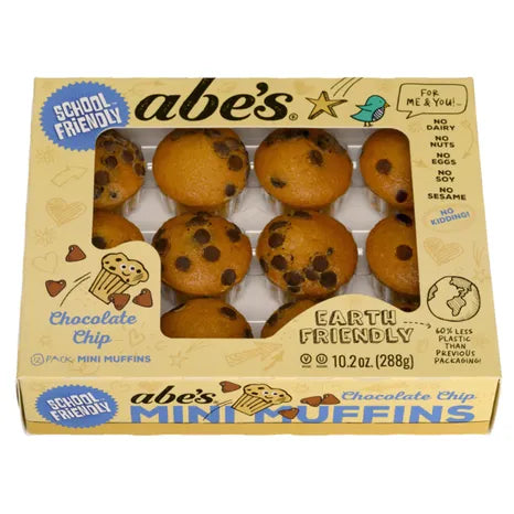 Abe's Vegan Chocolate Chip Muffins, 10 oz