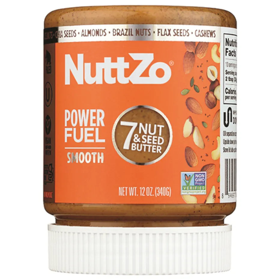 Nuttzo Power Fuel Smooth Nut Butter 12oz