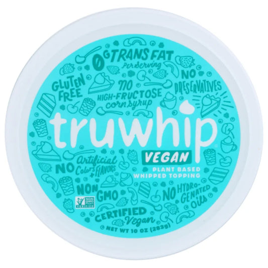 Truwhip Vegan Plant Based Whipped Topping 9 oz